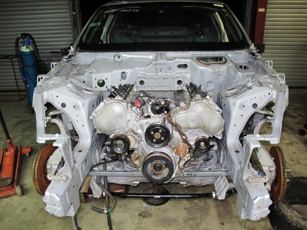 Quad cam nissan vk56de engine #8